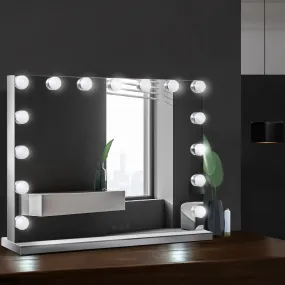 15 LED Touch Control Makeup Mirror 58x46cm - Embellir
