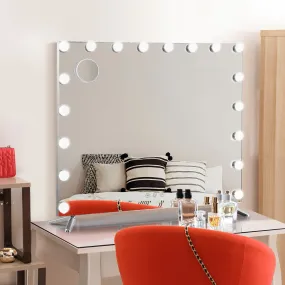 18 LED Hollywood Vanity Makeup Mirror Touch Control - Embellir