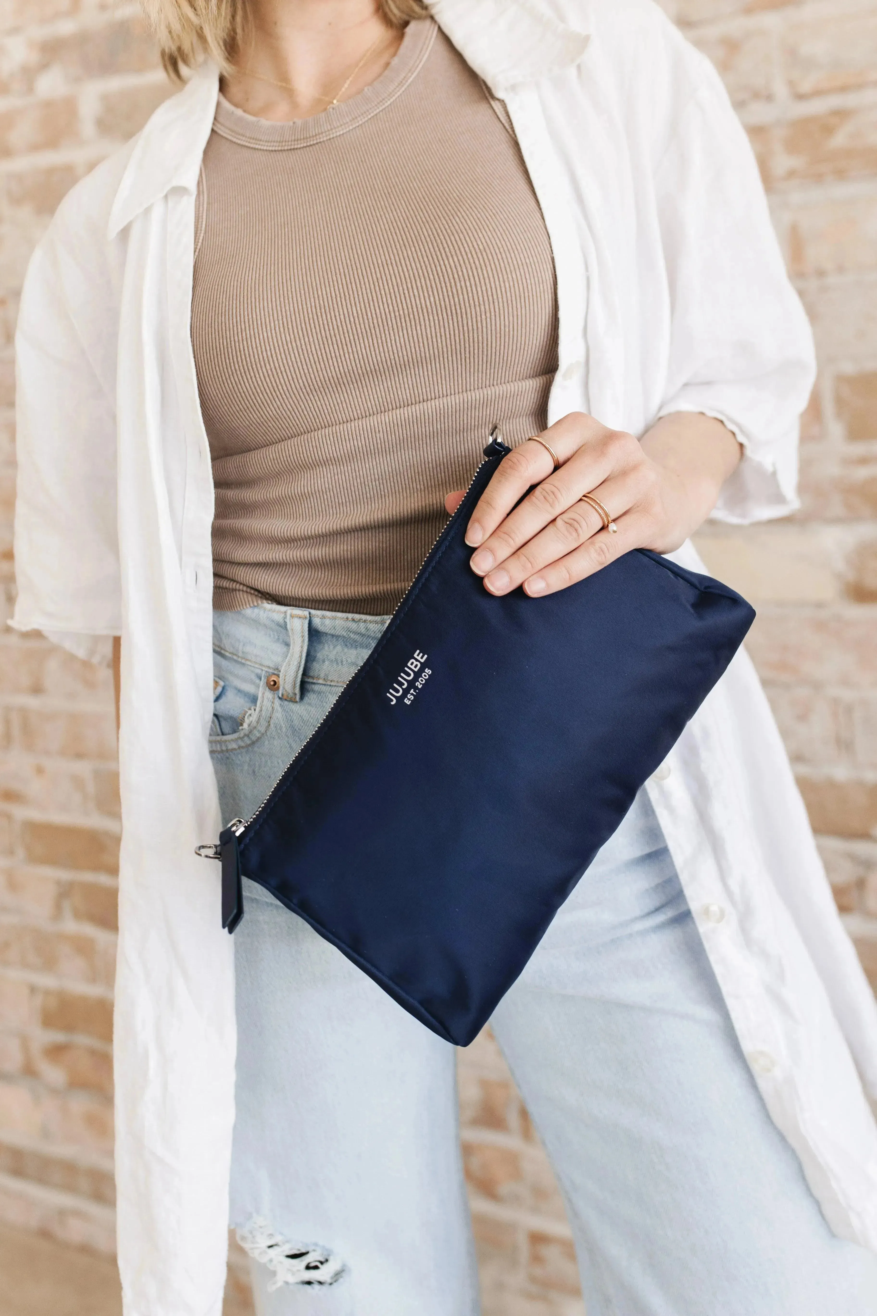 3-piece Pouch Set Navy