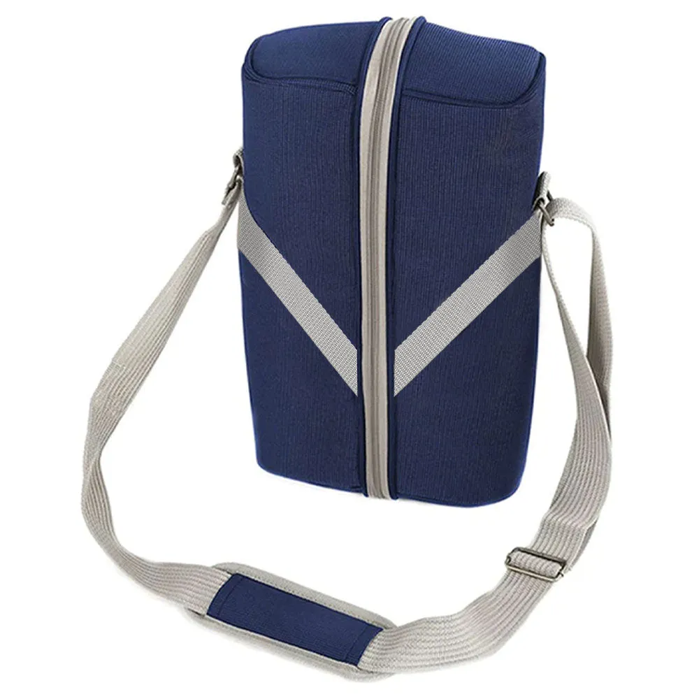 Adjustable Insulated Shoulder Wine Cooler Bag | 1.5L, 600D