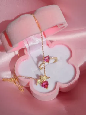 Angel of My Heart Necklace, 925 Sterling Silver