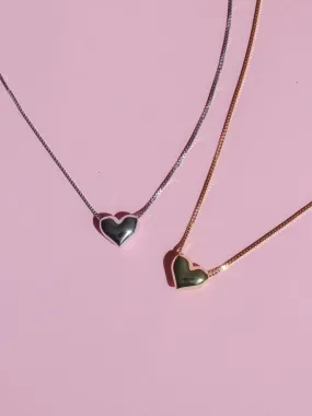 Angelic Heart Necklace, 925 Sterling Silver