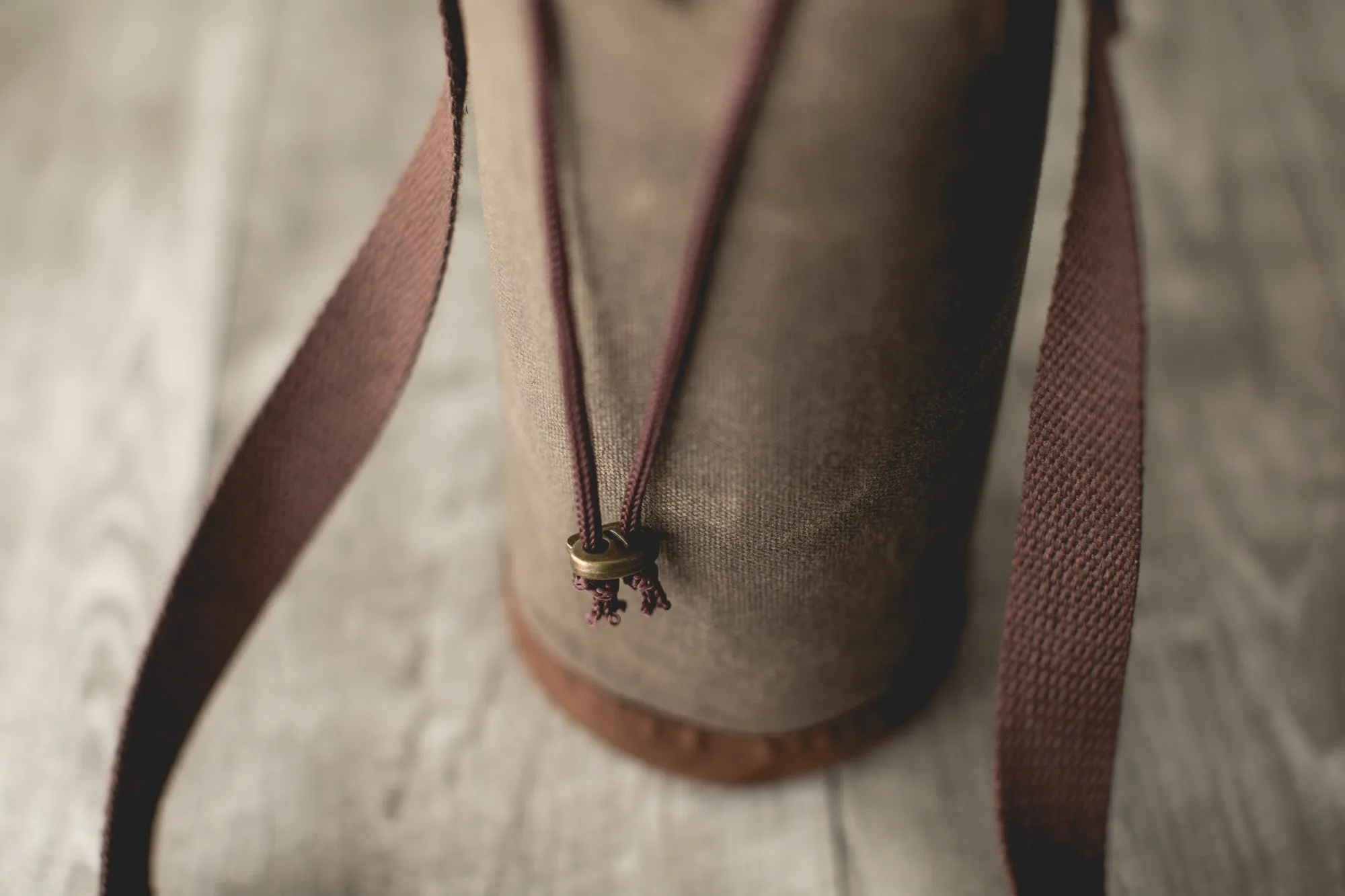 Baltimore Ravens - Waxed Canvas Wine Tote