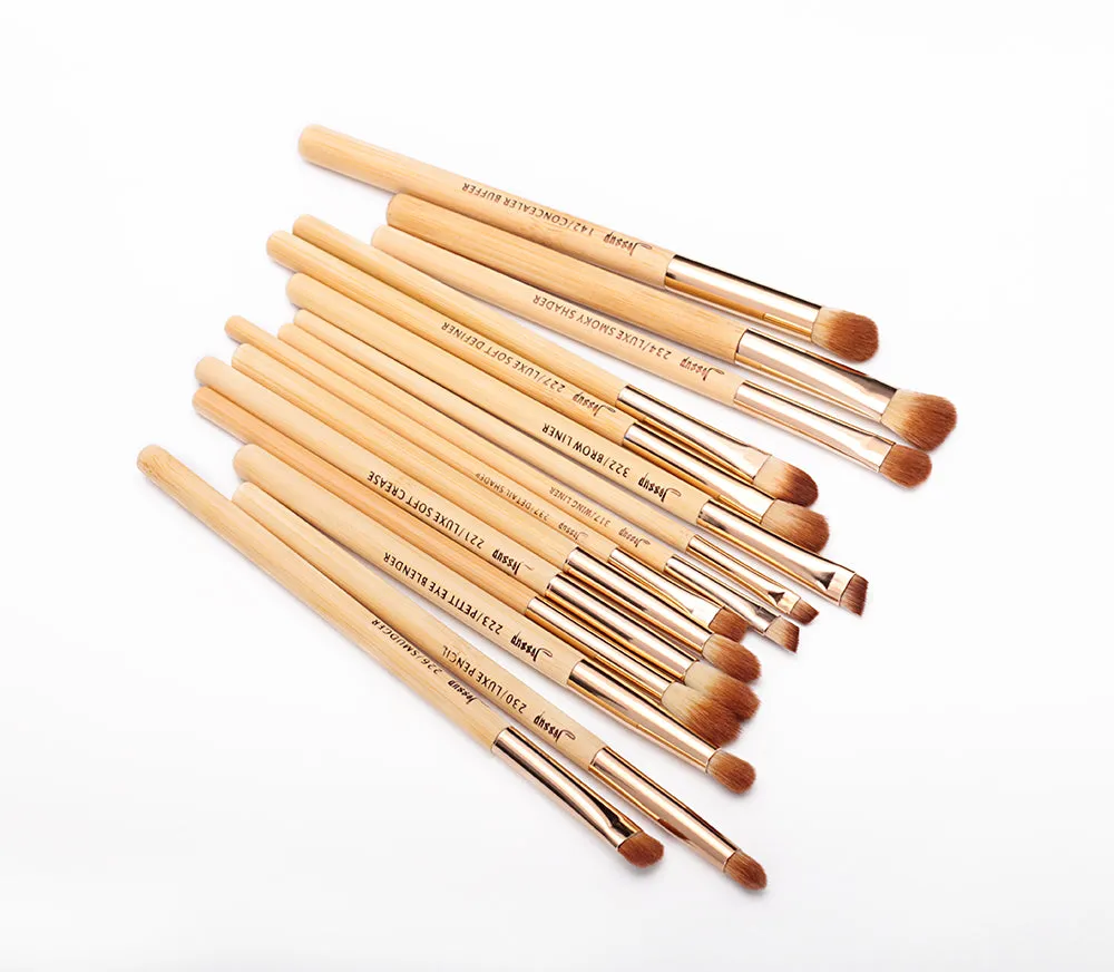 Bamboo Eyes Brushes Set 15Pcs T137