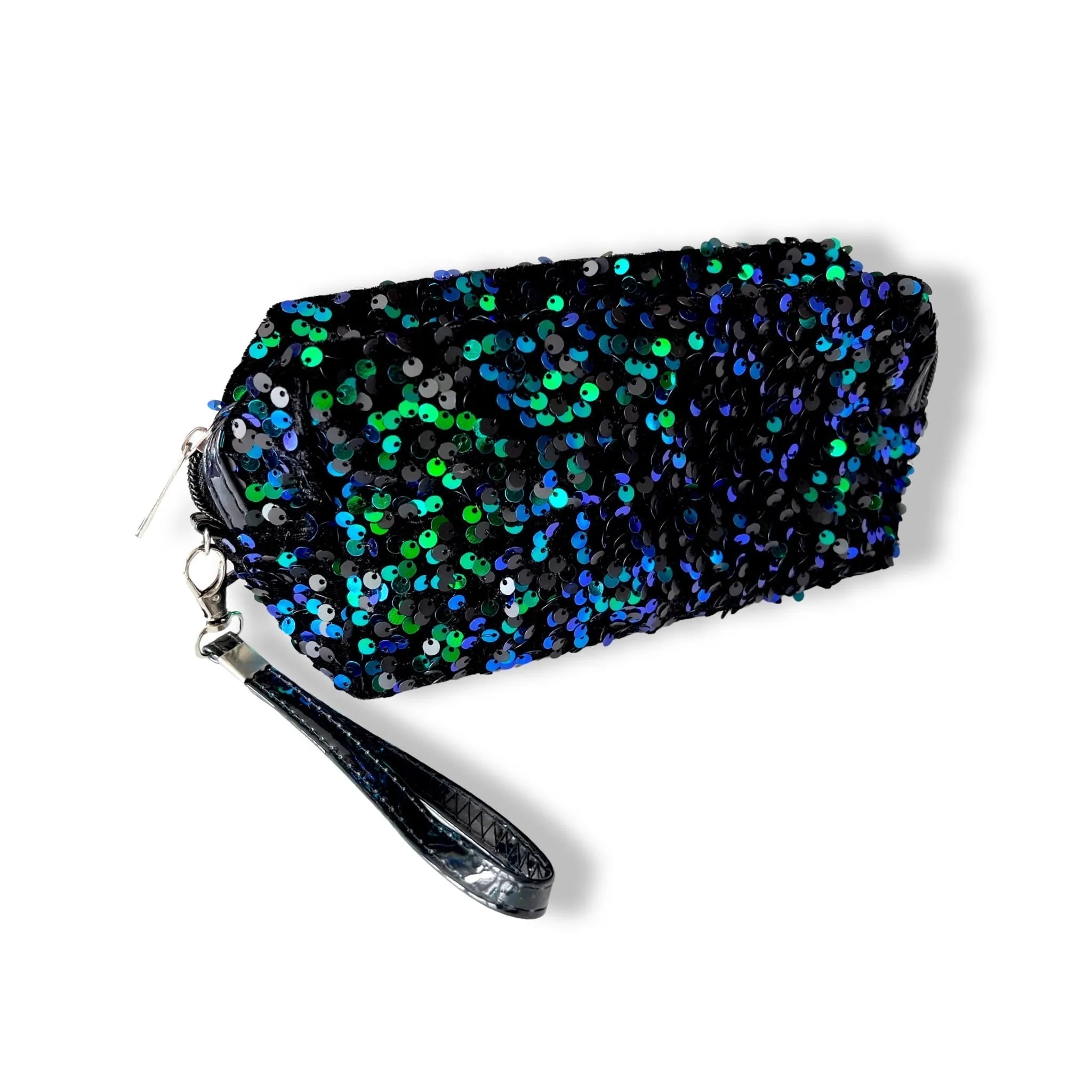 Bring on the Day Sequins Bag in Black