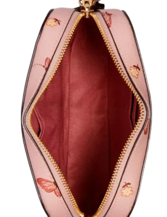 Coach Mini Camera Bag With Butterfly Print