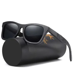 DARK BAMBOO POLARIZED SUNGLASSES