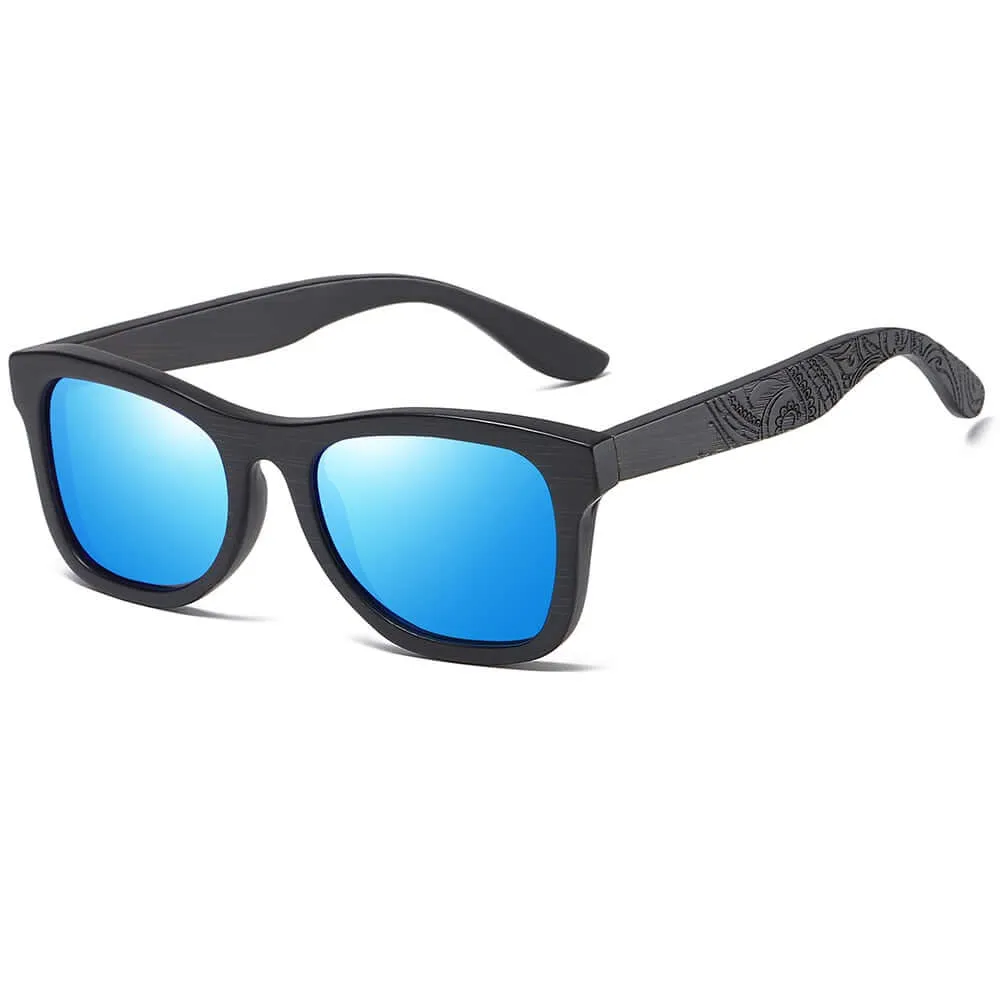 DARK BAMBOO POLARIZED SUNGLASSES
