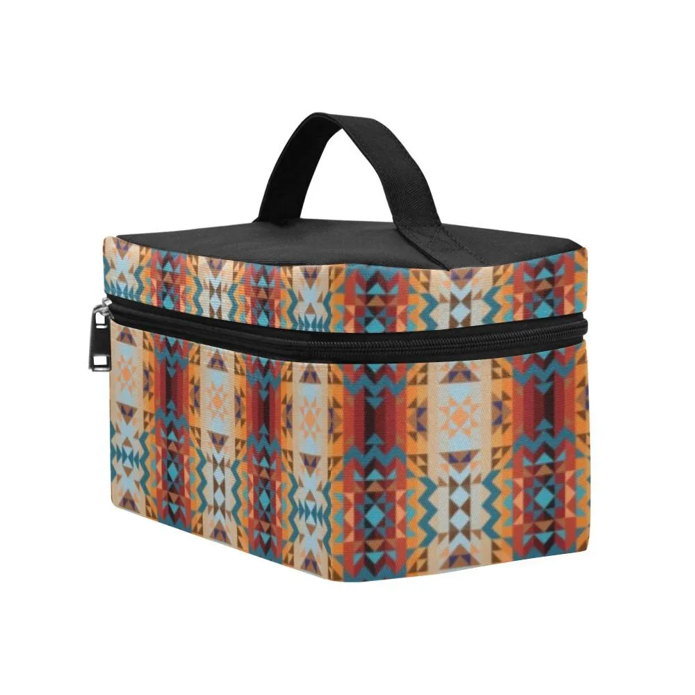 Dark Sandway Cosmetic Bag/Large