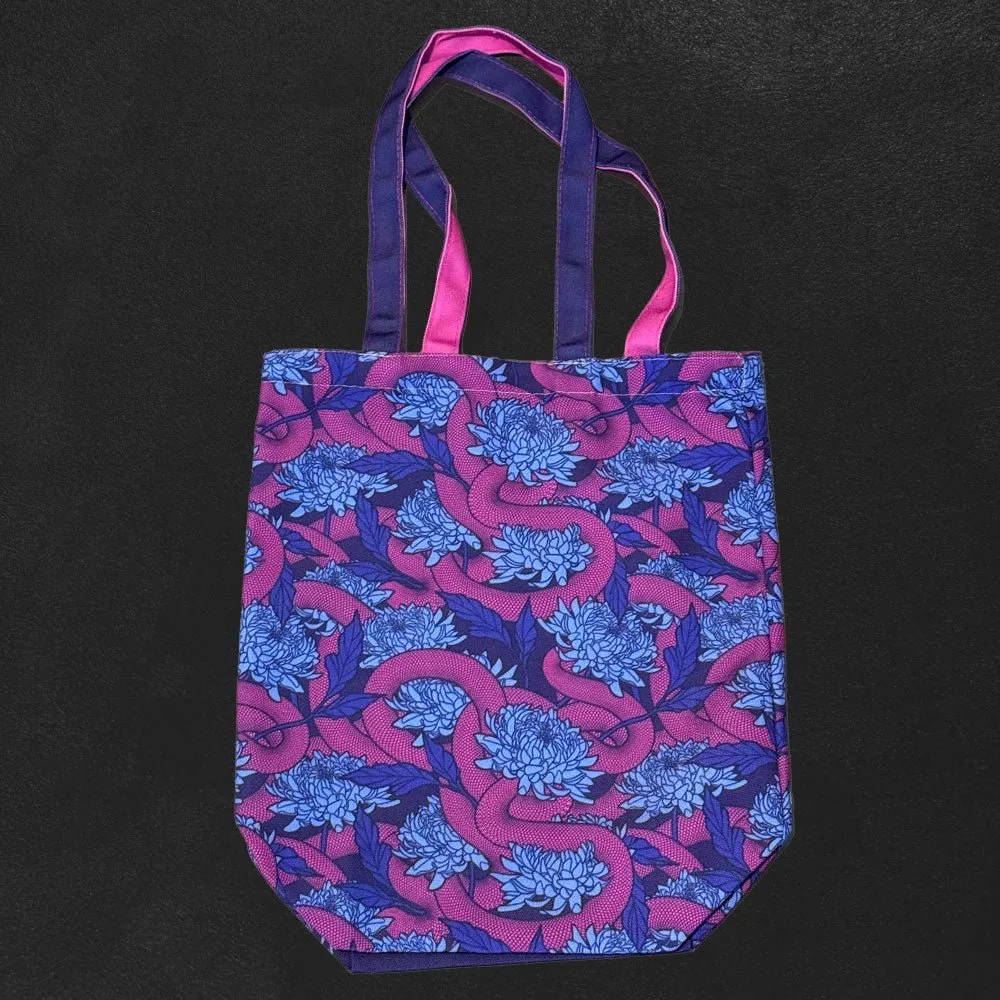 Flat Bottom Tote Bags
