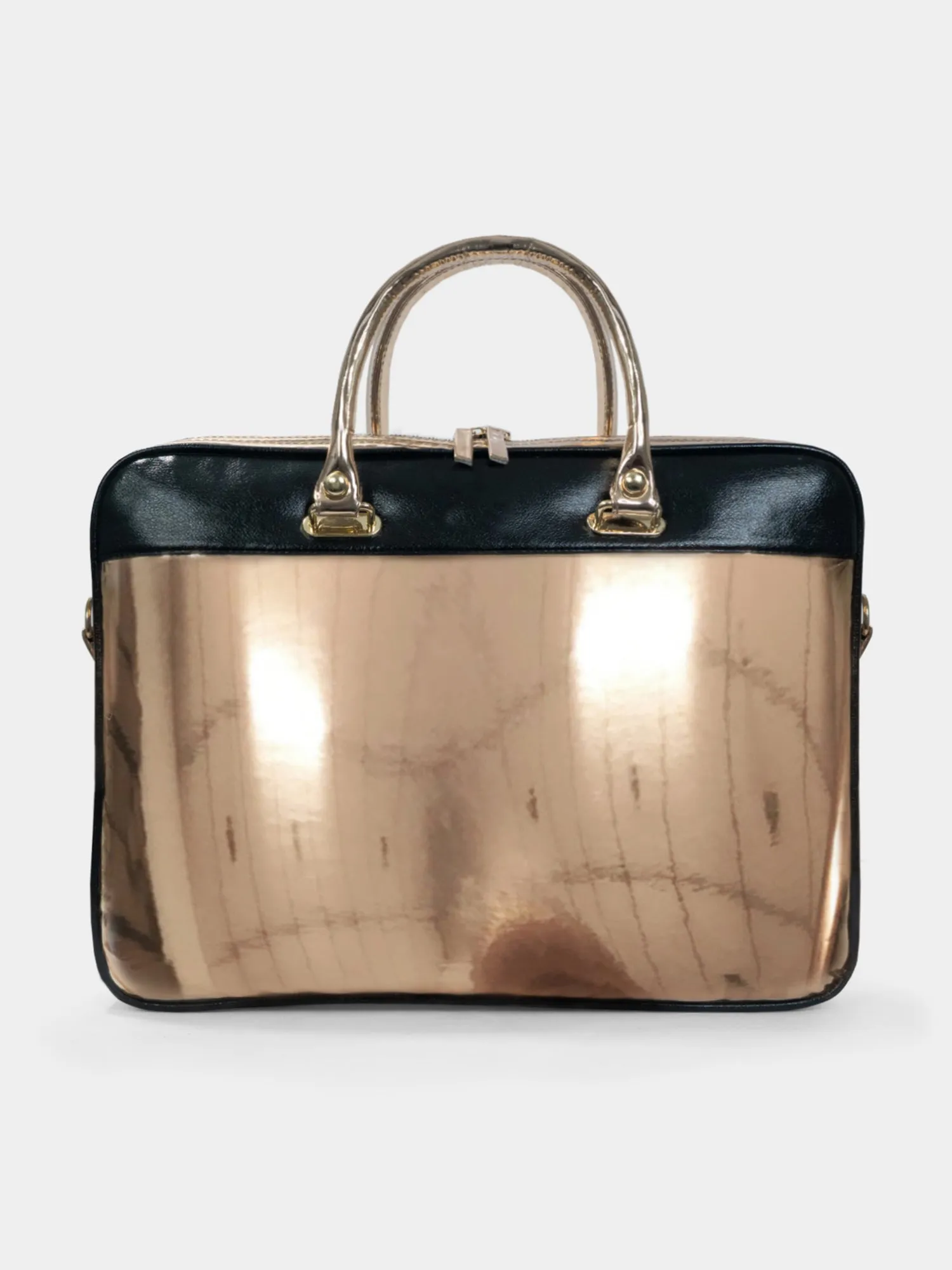 Golden Hour Metallic Rosegold Laptop Sleeve Bag For Up To 15" Laptop/Macbook | Modern Myth