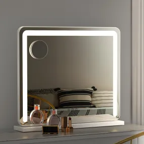 Hollywood Vanity Makeup Mirror, LED Light, 5X Magnification, Embellir