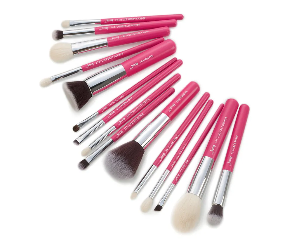 Individual 15Pcs Makeup Brush Set T200