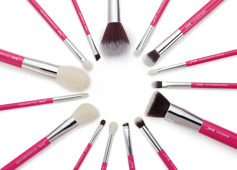 Individual 15Pcs Makeup Brush Set T200