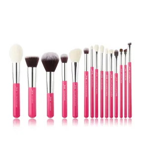 Individual 15Pcs Makeup Brush Set T200