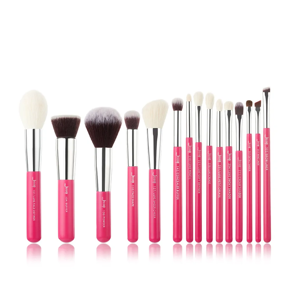 Individual 15Pcs Makeup Brush Set T200