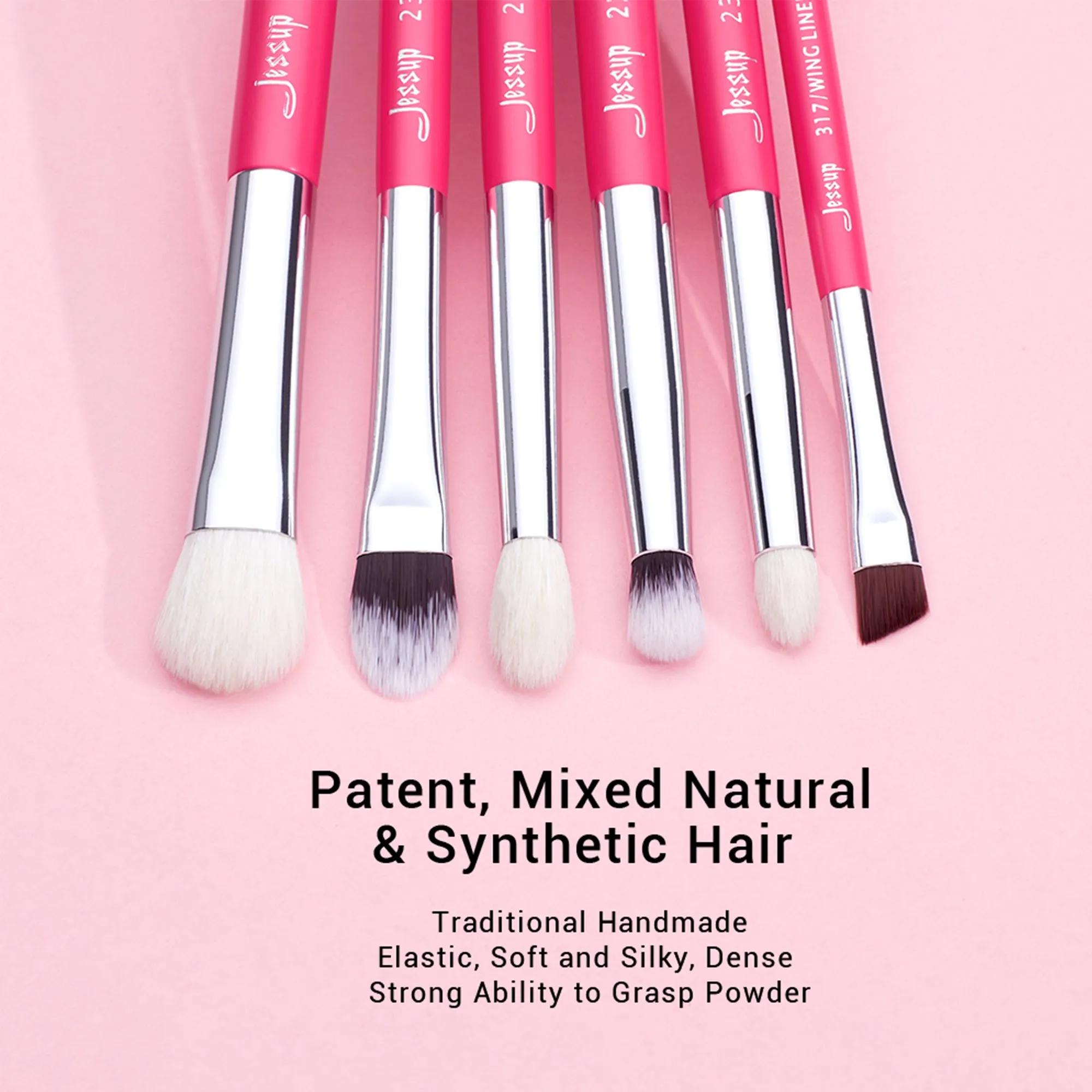 Individual Eye Brushes 15Pcs T197