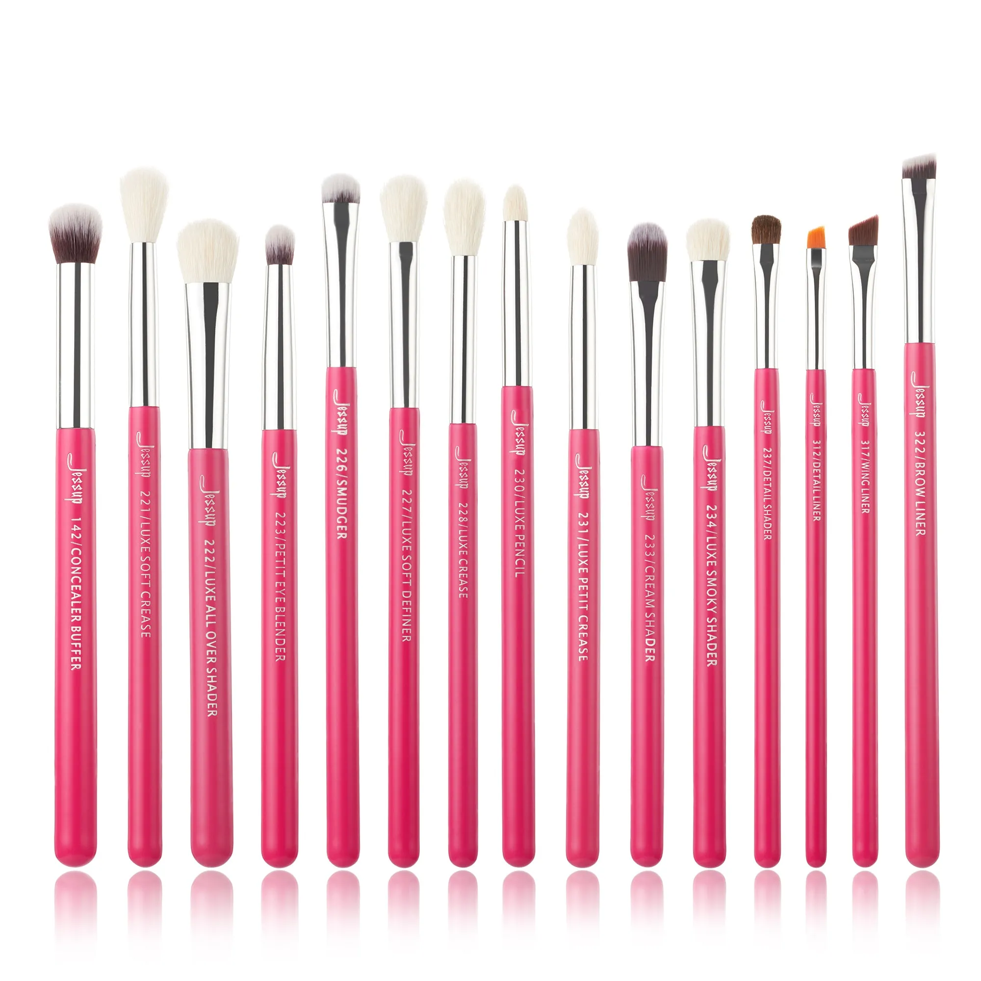 Individual Eye Brushes 15Pcs T197
