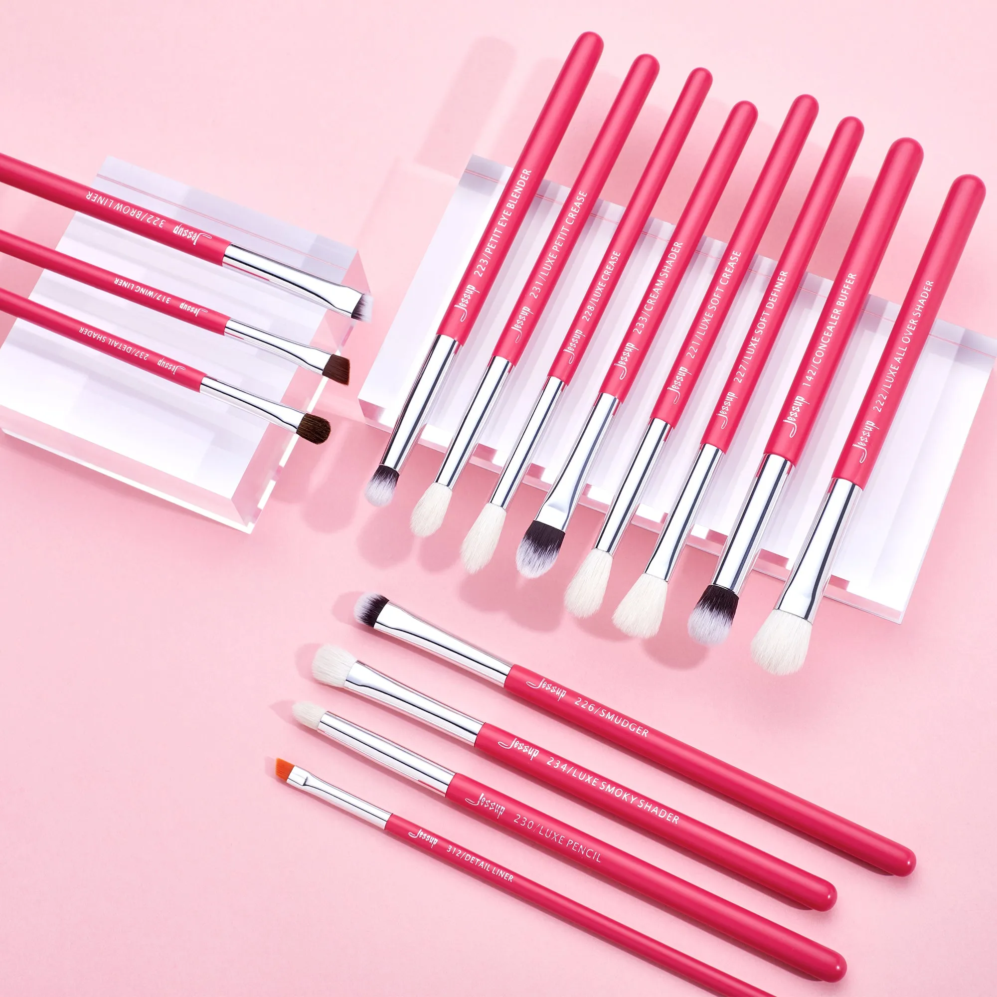 Individual Eye Brushes 15Pcs T197