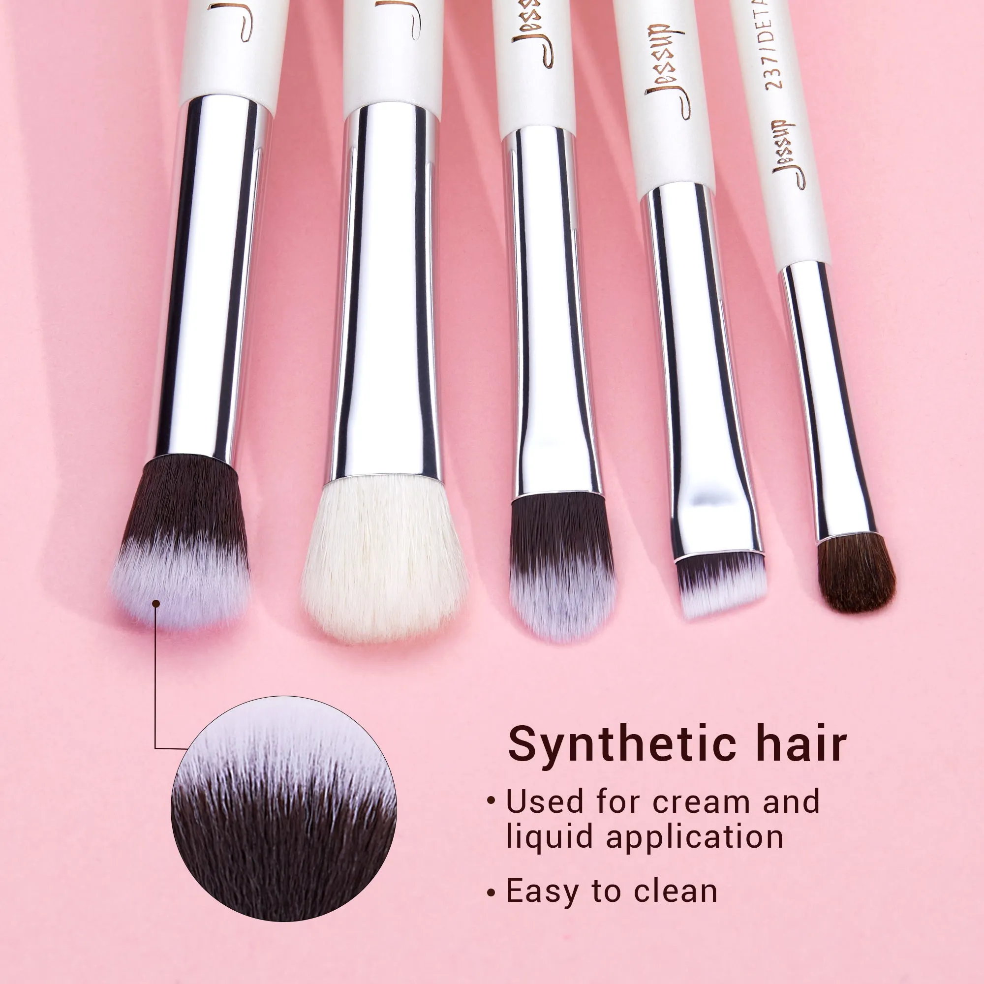 Individual Eye Brushes 15Pcs T237