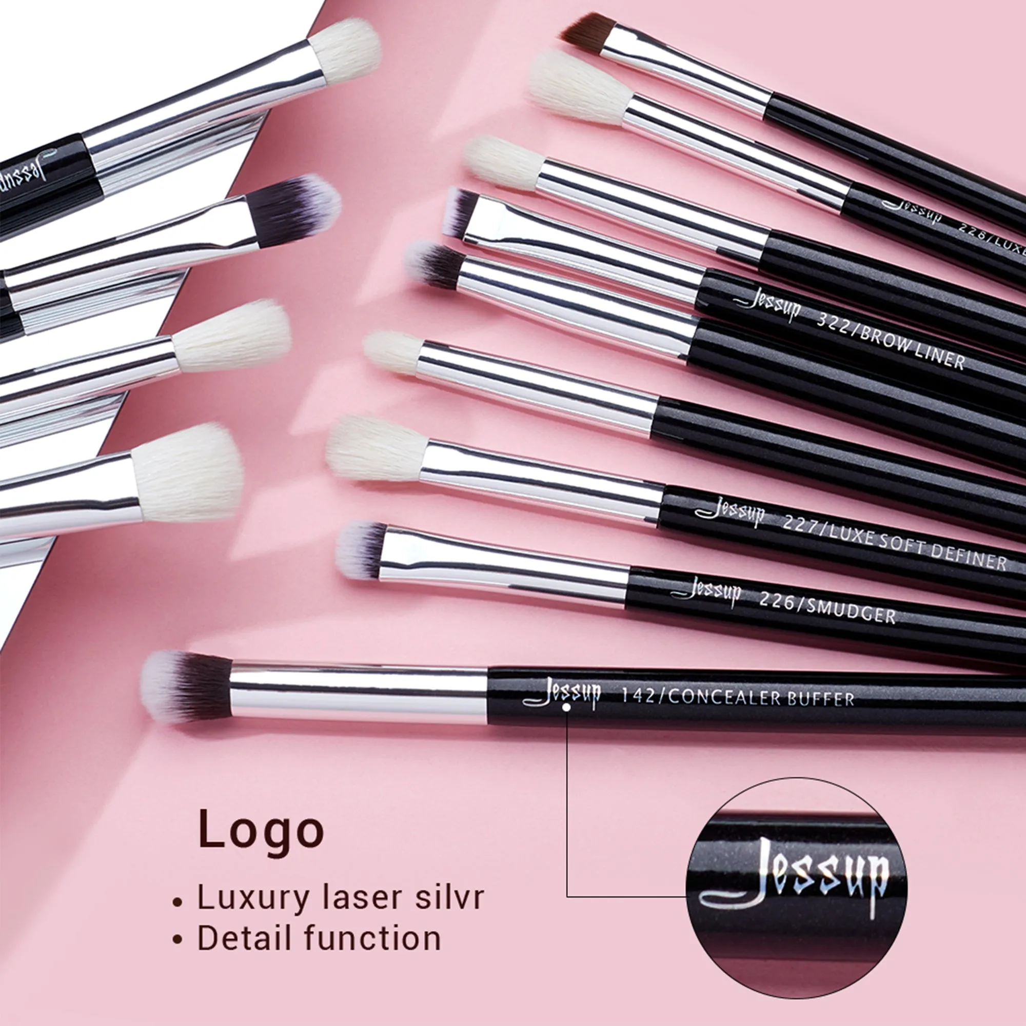 Individual Eyeshadow Brushes 15Pcs T177