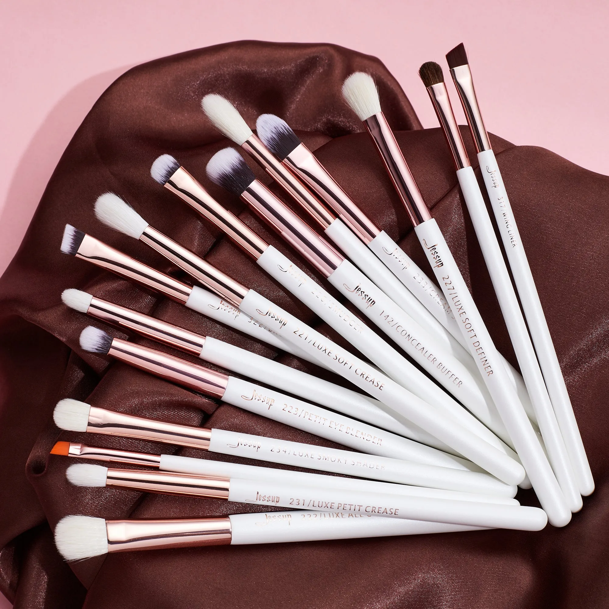 Individual Eyeshadow Brushes 15Pcs T217