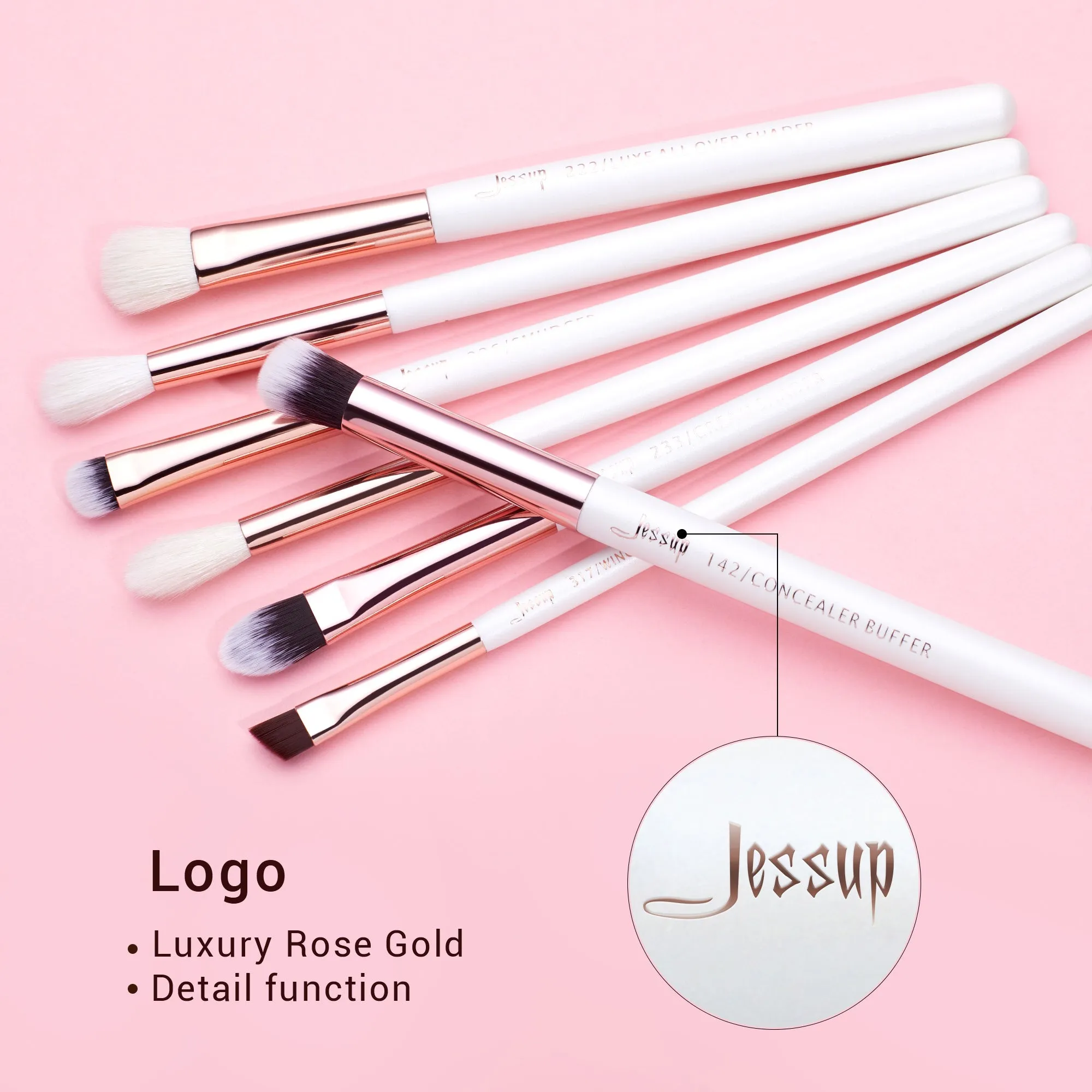 Individual Eyeshadow Brushes 15Pcs T217