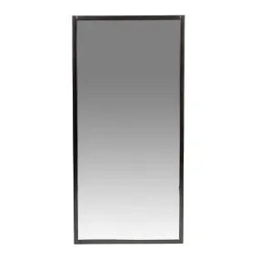 Iron and Mirror Wall Hanging Mirror with Storage Cabinet, 62.5cm x 14.5cm x 30.5cm