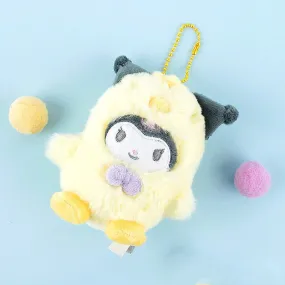 Kuromi Chick Plush Keychain