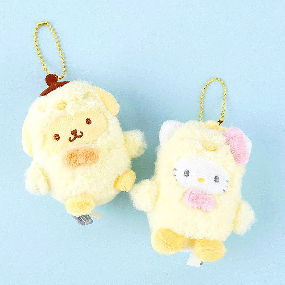 Kuromi Chick Plush Keychain