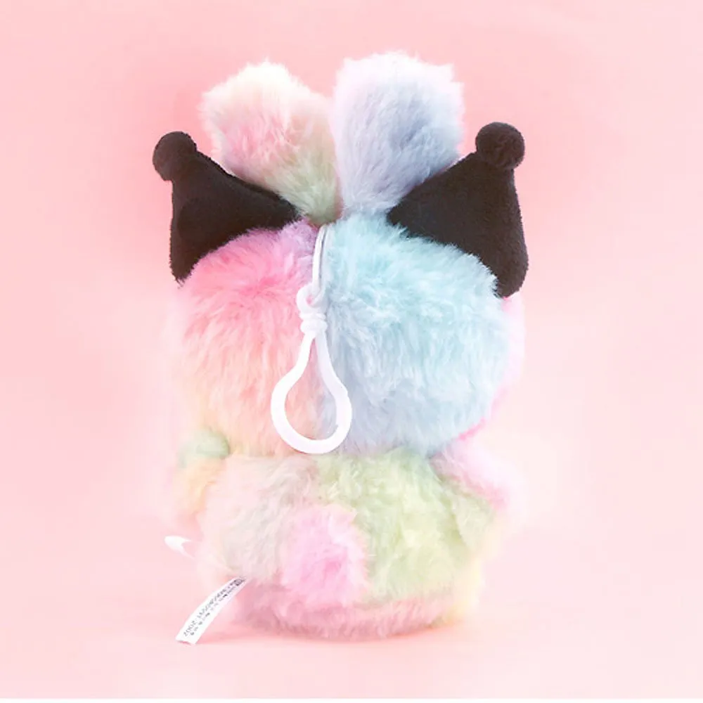 Kuromi Rainbow Clip-On Plush