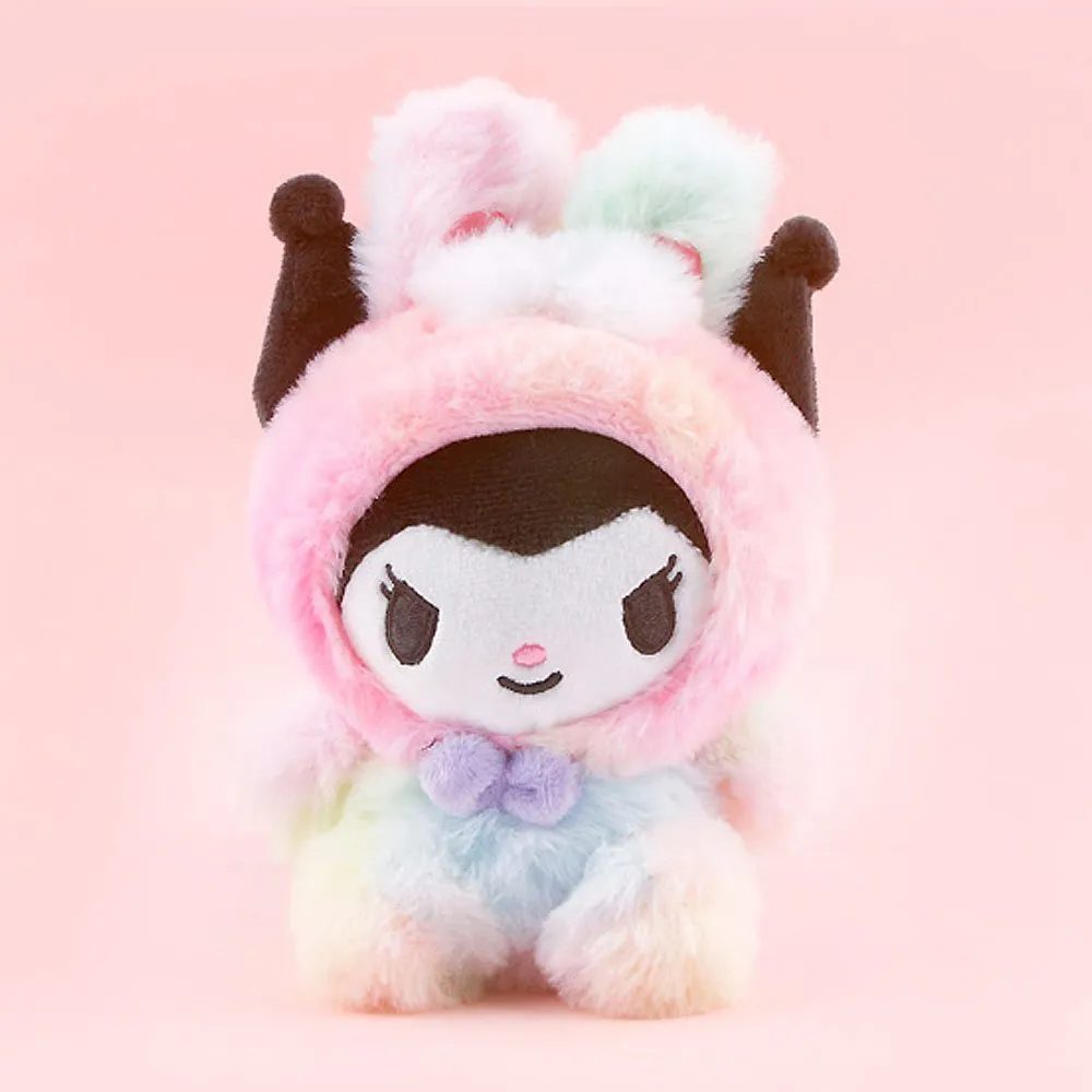 Kuromi Rainbow Clip-On Plush