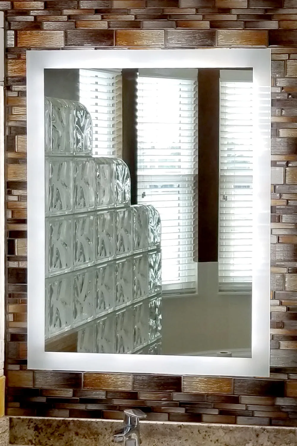LED Mirror (Side-Lighted) 28" x 40" (or 40" x 28")