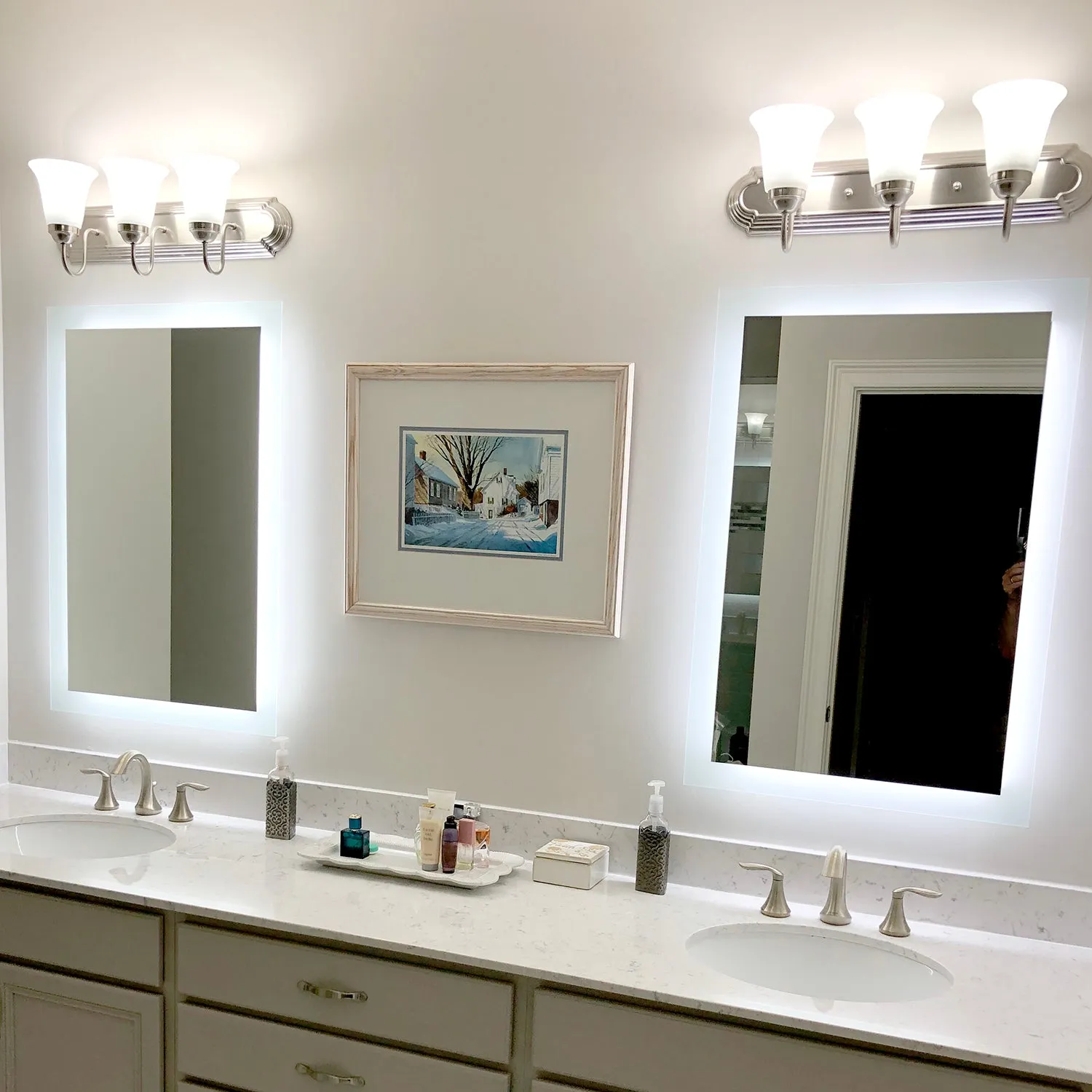 LED Mirror (Side-Lighted) 32" x 36"
