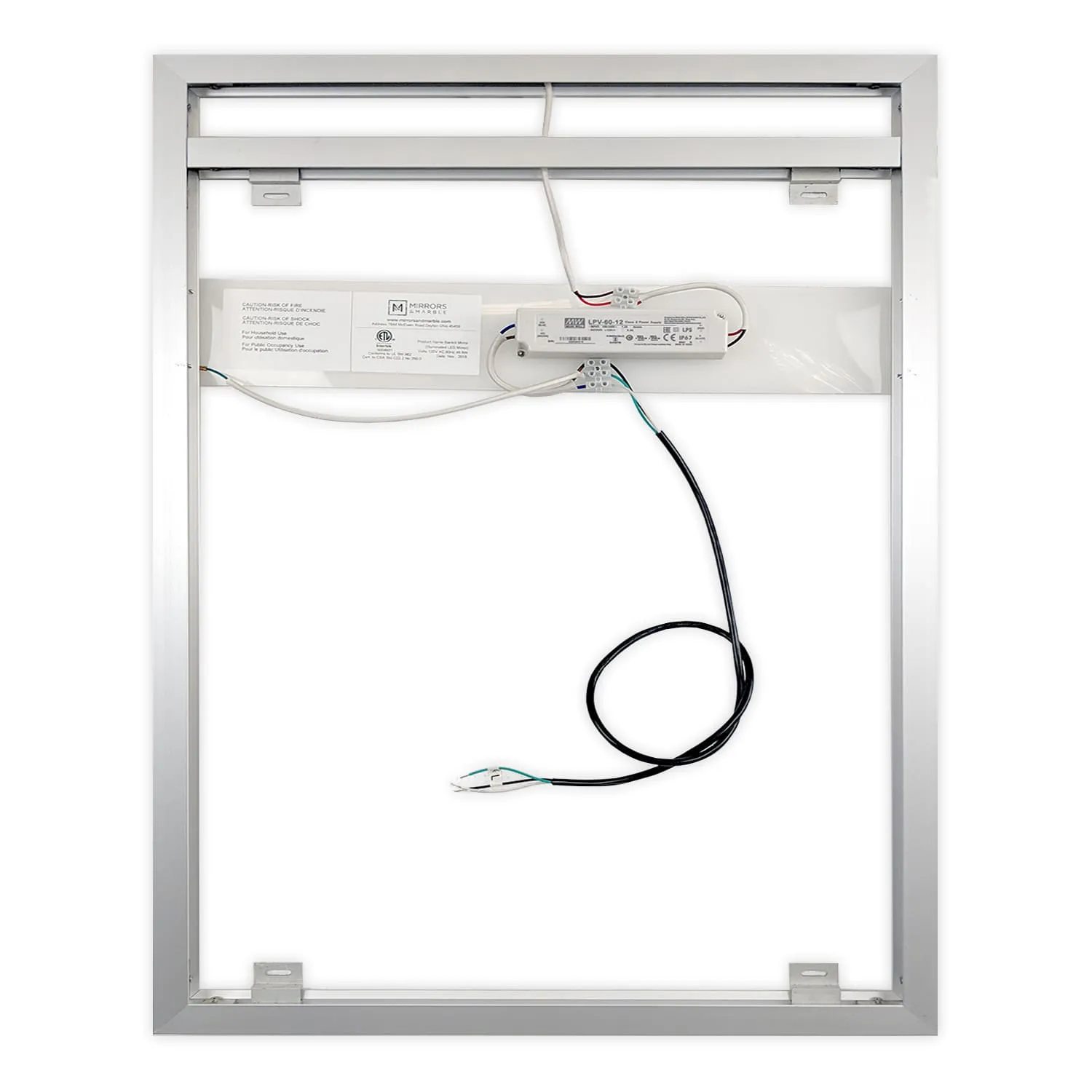 LED Mirror (Side-Lighted) 32" x 40"