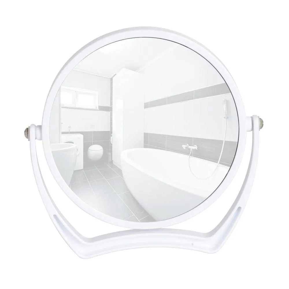 Noale 5x Folding Handheld Makeup Mirror White