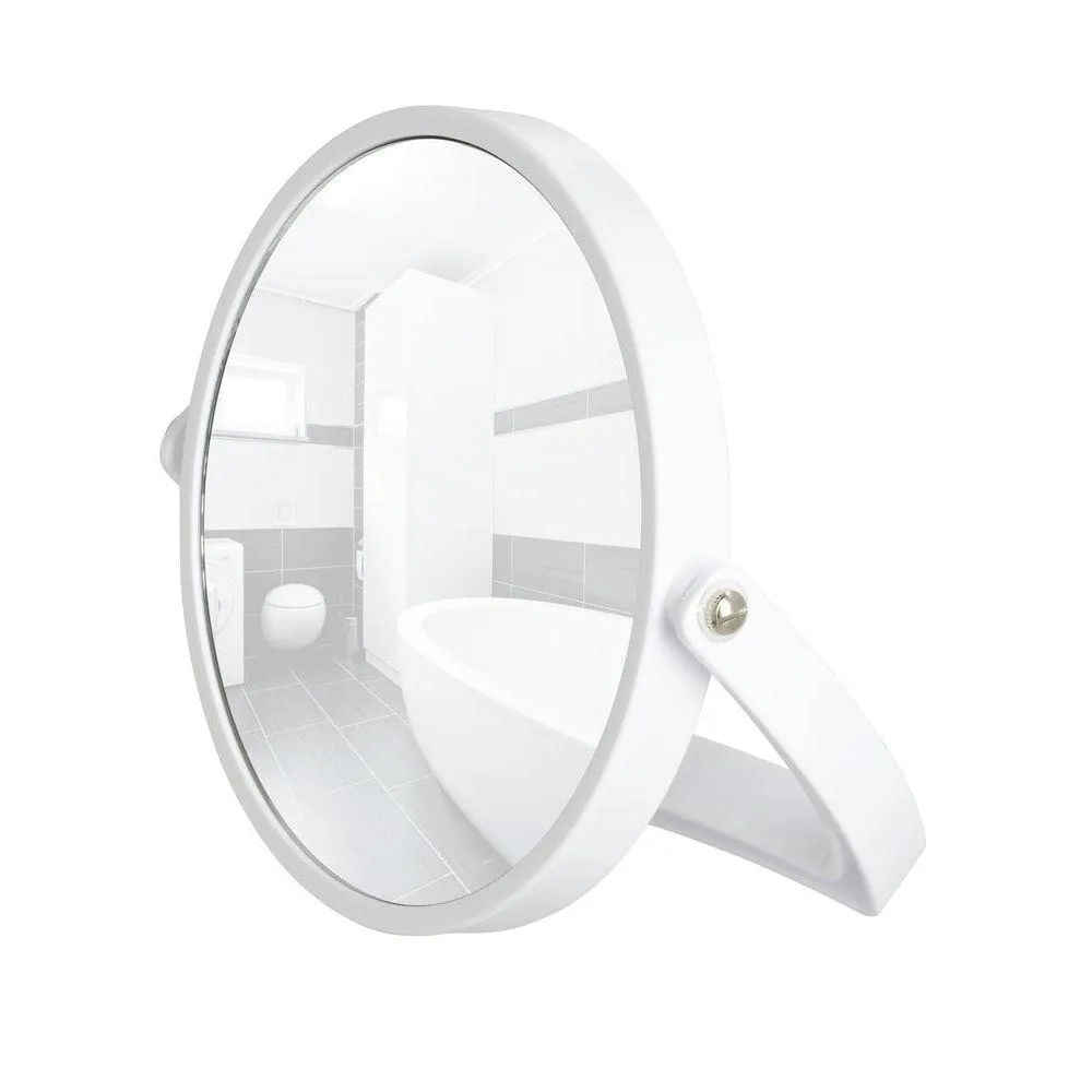 Noale 5x Folding Handheld Makeup Mirror White