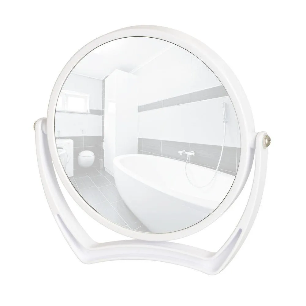 Noale 5x Folding Handheld Makeup Mirror White