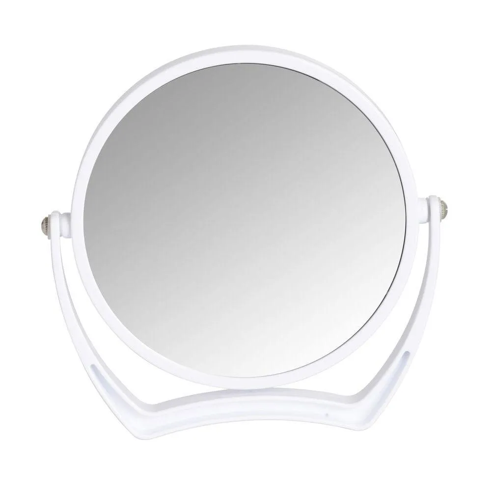 Noale 5x Folding Handheld Makeup Mirror White