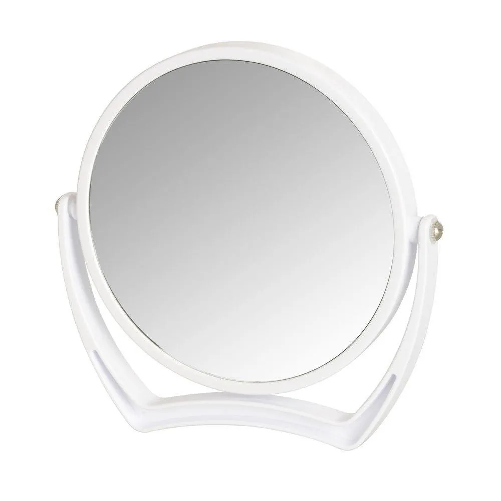 Noale 5x Folding Handheld Makeup Mirror White