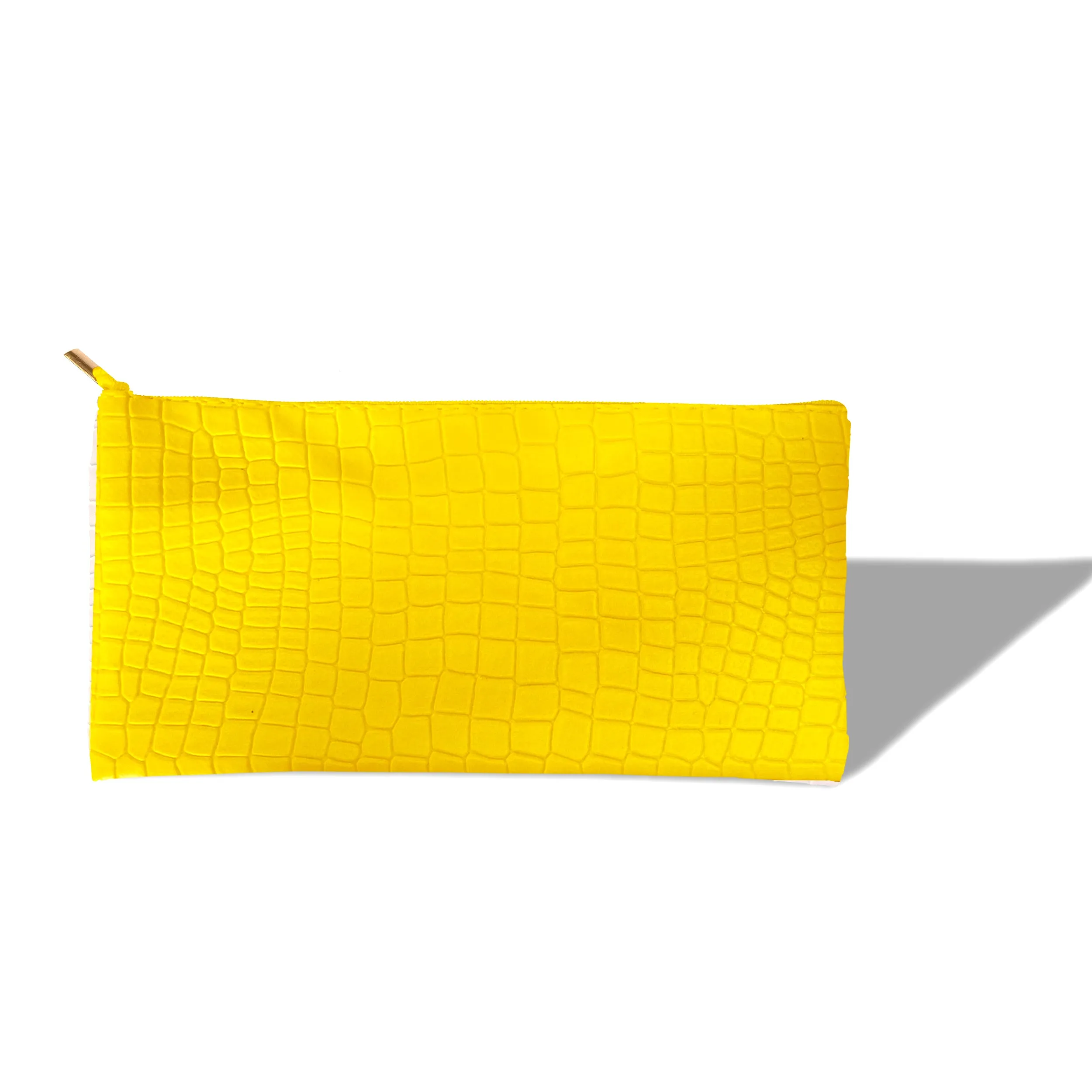 NY Bae Travel Around Town Pouch | Travel Friendly | Multi Purpose Bag | Spacious - Sunshine Yellow