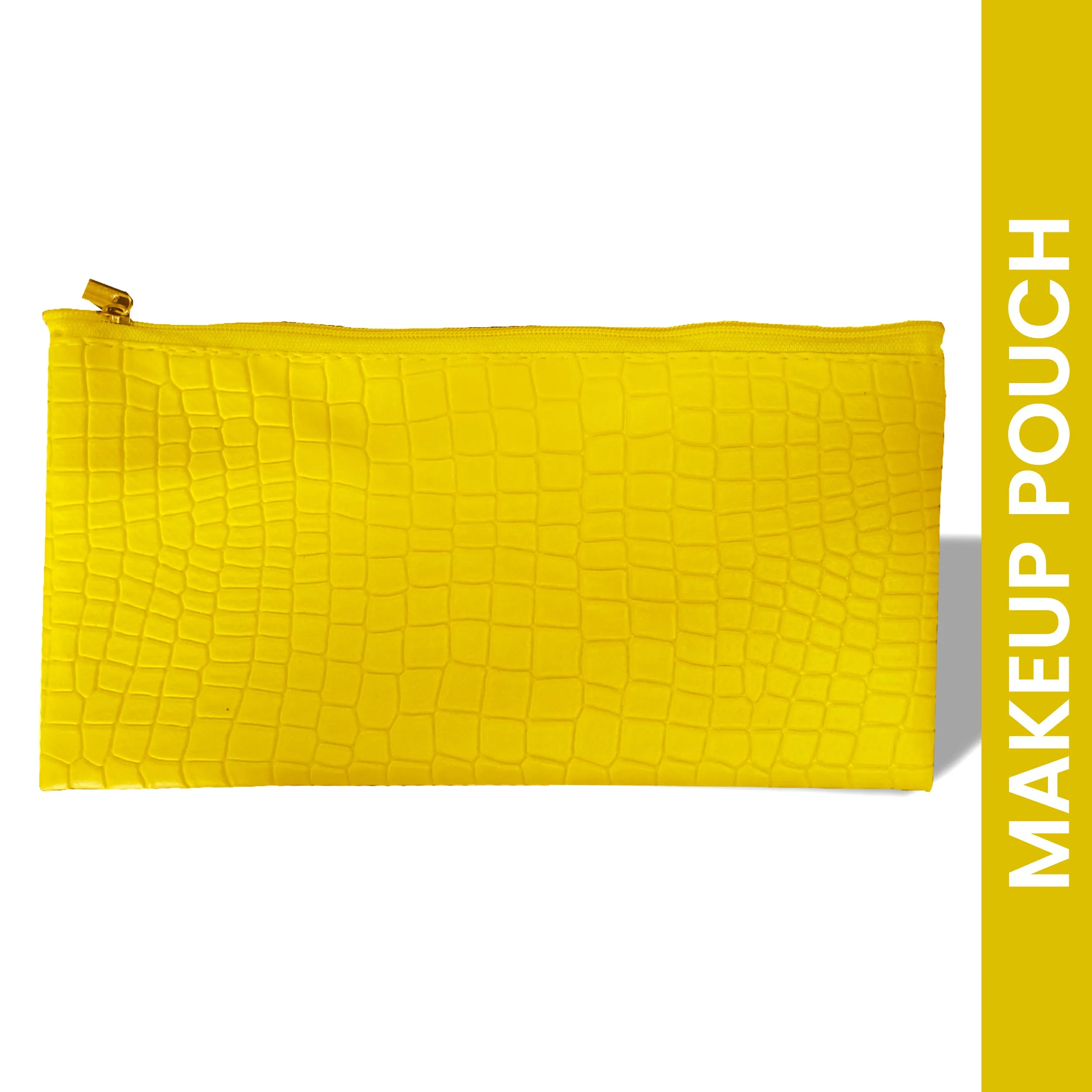 NY Bae Travel Around Town Pouch | Travel Friendly | Multi Purpose Bag | Spacious - Sunshine Yellow