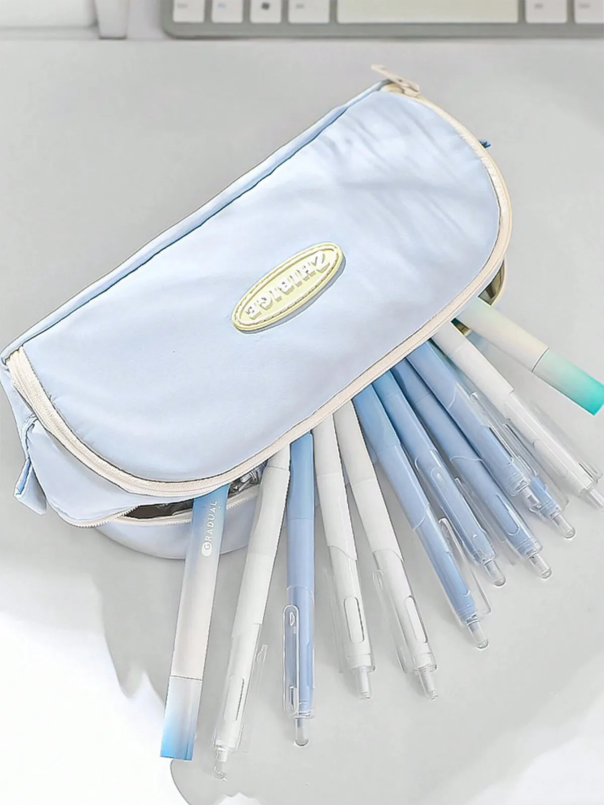 Pen Pencil Case Durable Big Storage Pen Pouch Bag for School Supplies Office College Teen Girls Adults