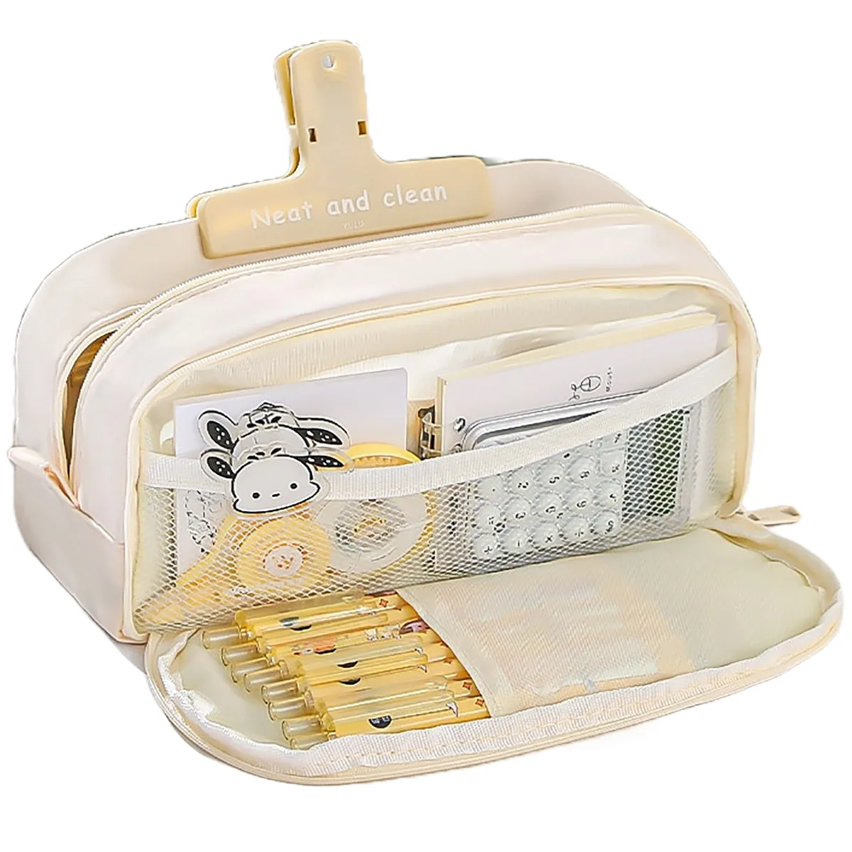 Pen Pencil Case Durable Big Storage Pen Pouch Bag for School Supplies Office College Teen Girls Adults