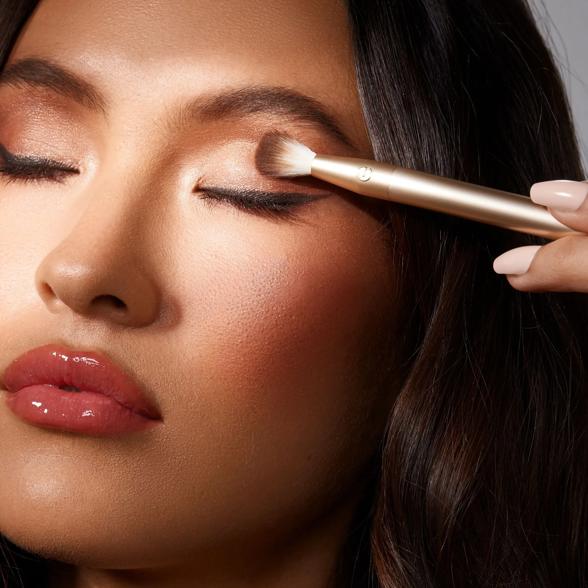Precious Metals Brightening Eye Makeup Brush Set