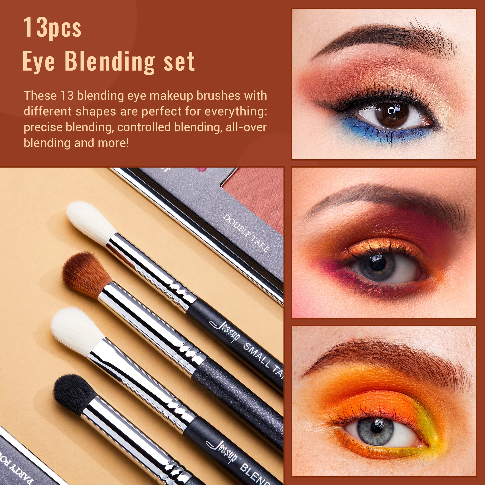 PRO Blending Brush Set 13pcs T338