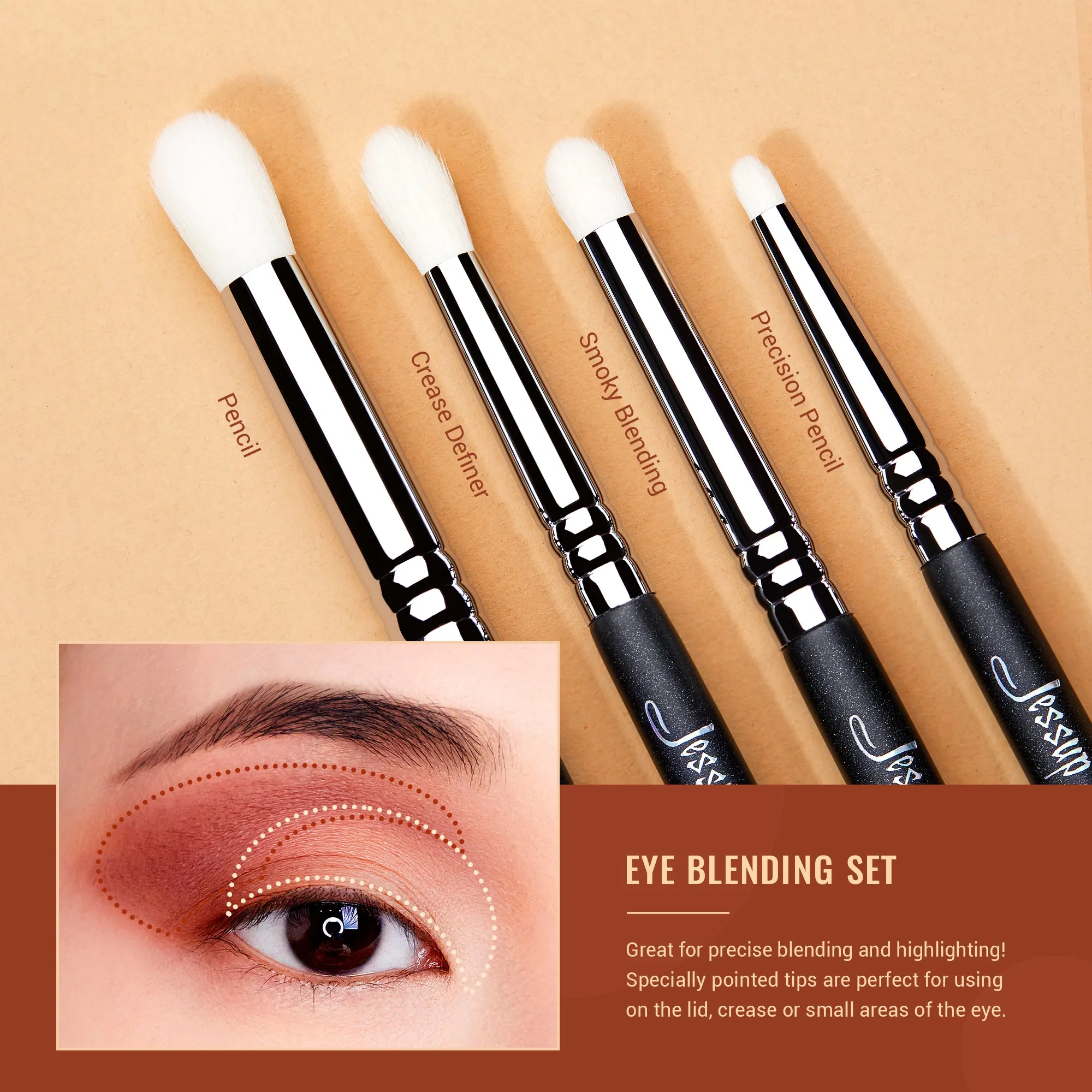 PRO Blending Brush Set 13pcs T338