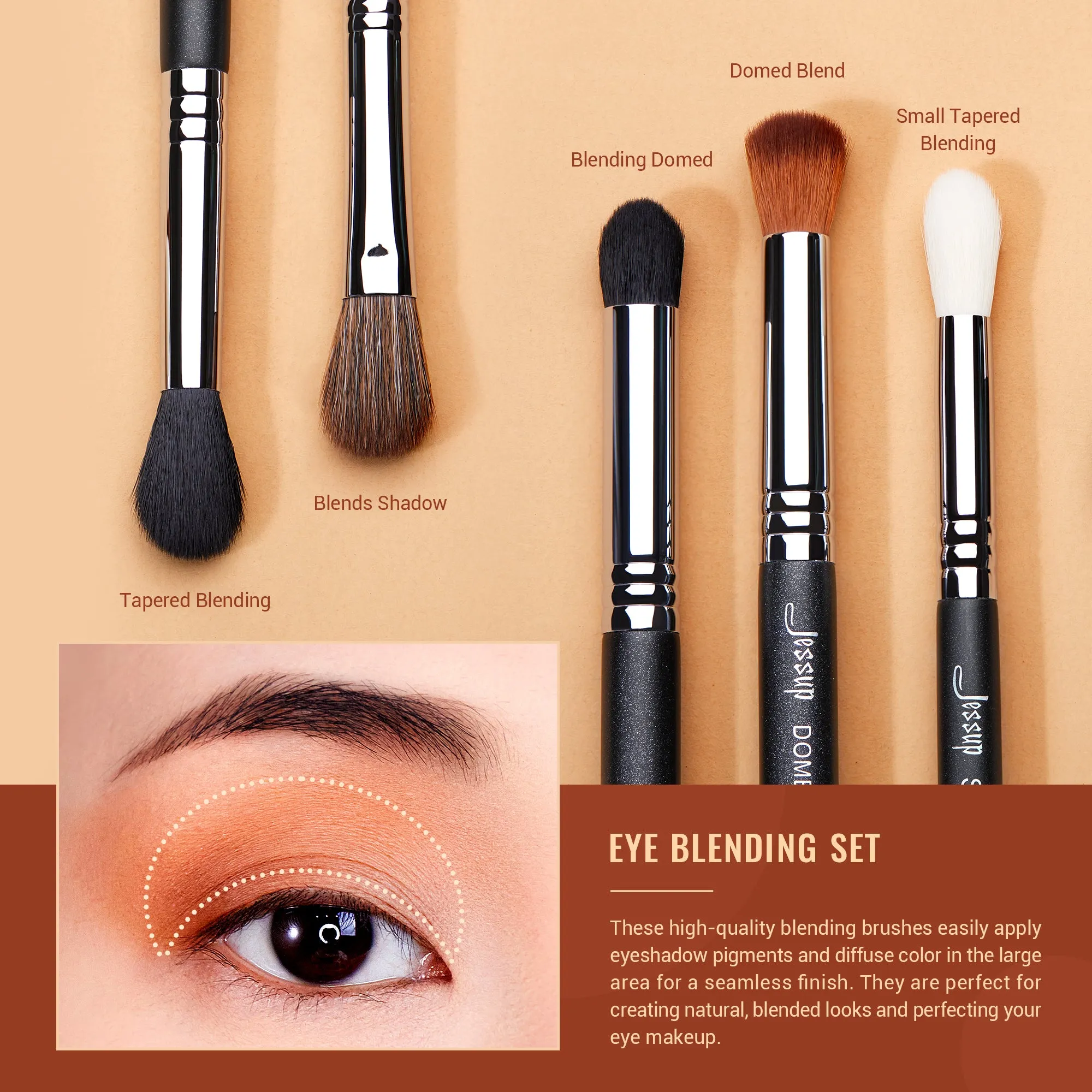 PRO Blending Brush Set 13pcs T338