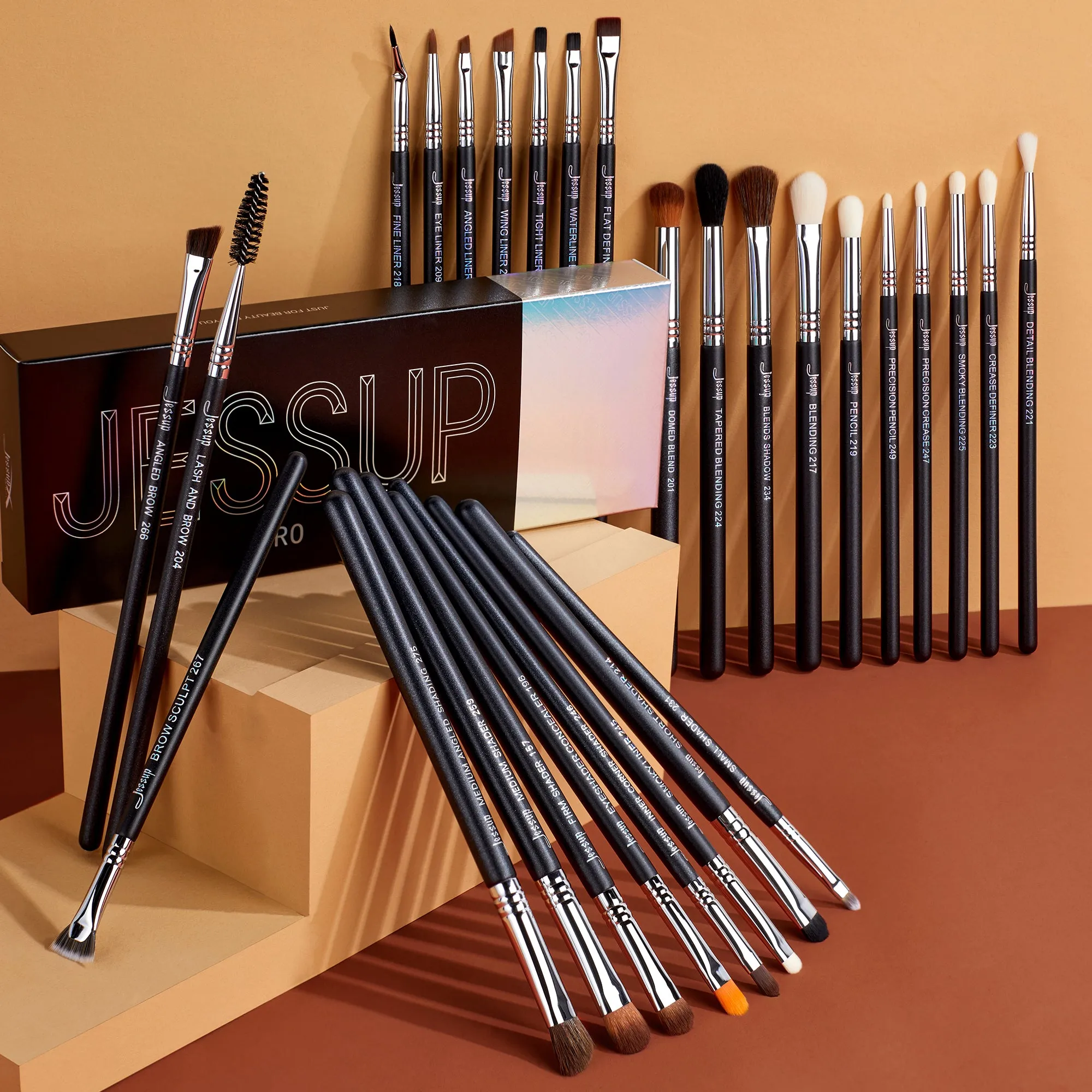 PRO Comprehensive Eye Brush Set 28Pcs T341