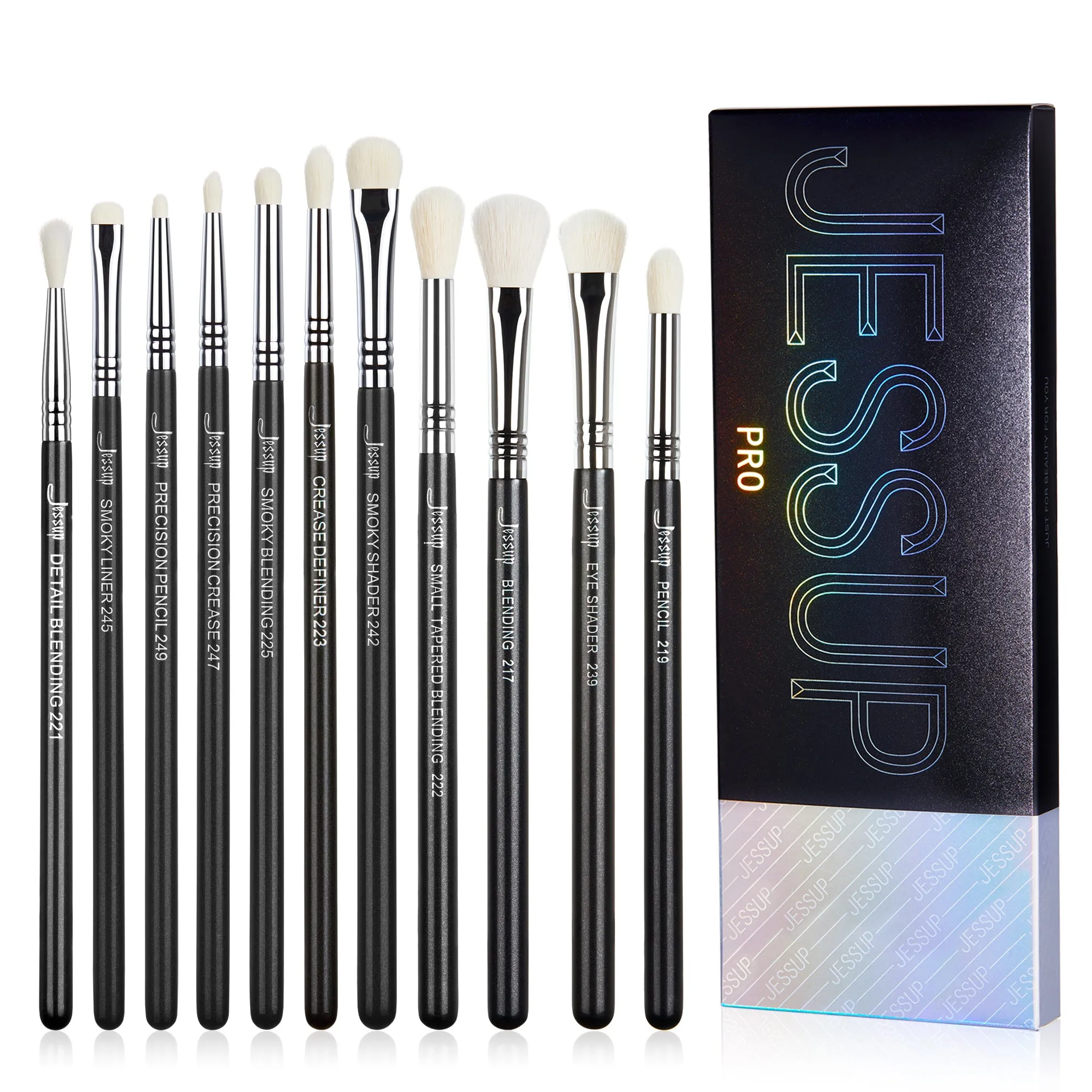 PRO Eyeshadow Brush Set 11pcs T340
